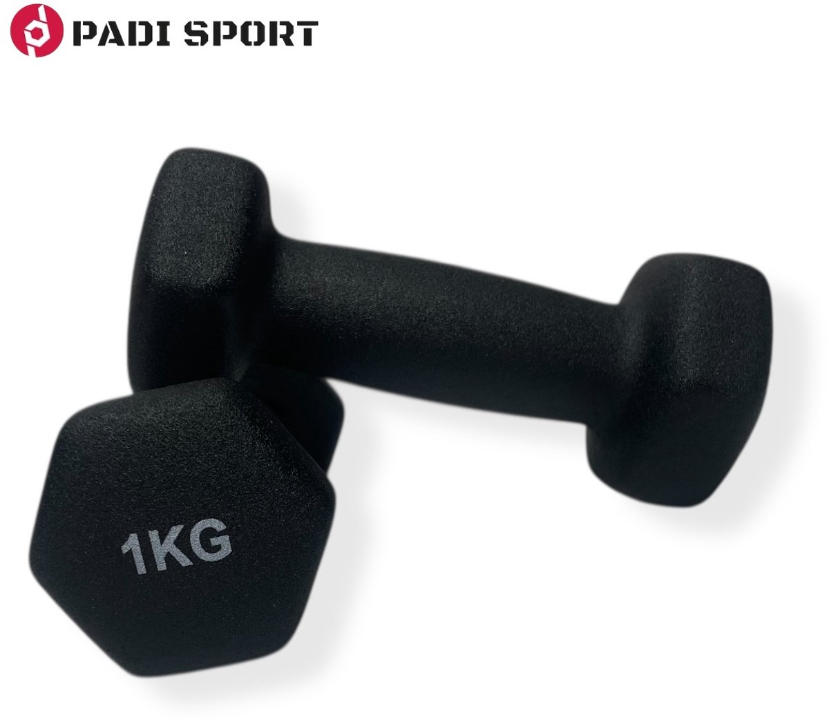 Padisport Dumbells 1 Kg - 1 Kg Dumbell - Gewichten 1 Kg - Gewichtjes 1 Kg - Gewicht 1 Kg - Dumbells – foto 8