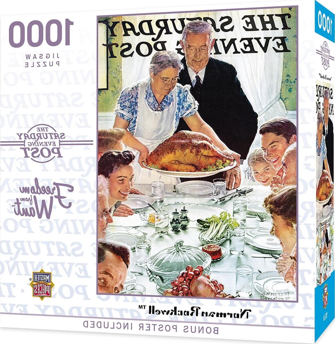 Legpuzzel 1000 Stukjes - Puzzel Volwassenen - Ontspannende Avond - Willekeurig Gesneden Stukjes - 19.25x26.75 inch - Bruin