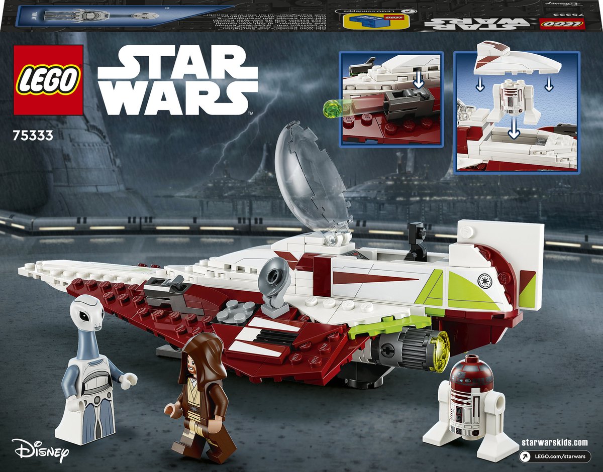 LEGO Star Wars De Jedi Starfighter van Obi-Wan Kenobi - 75333 — afbeelding 20