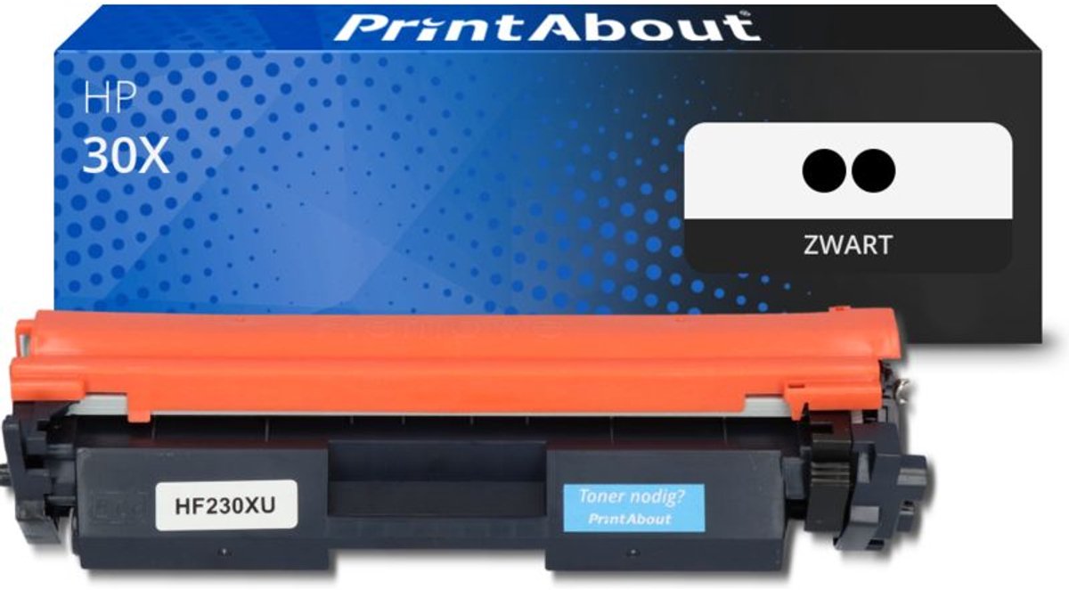 PrintAbout huismerk Toner 30X (CF230X) Zwart Multipack geschikt voor HP