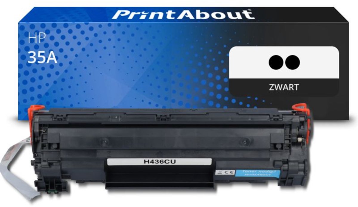 HP 35A (CB435A) toner zwart 2-pack Huismerk