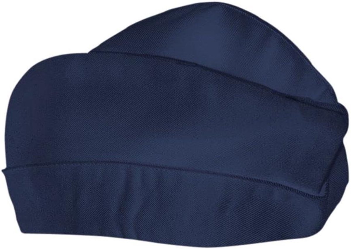 Koks muts - Schipjesmuts chef - Keukenwerk - Absorbeert braadlucht - One size - Wit