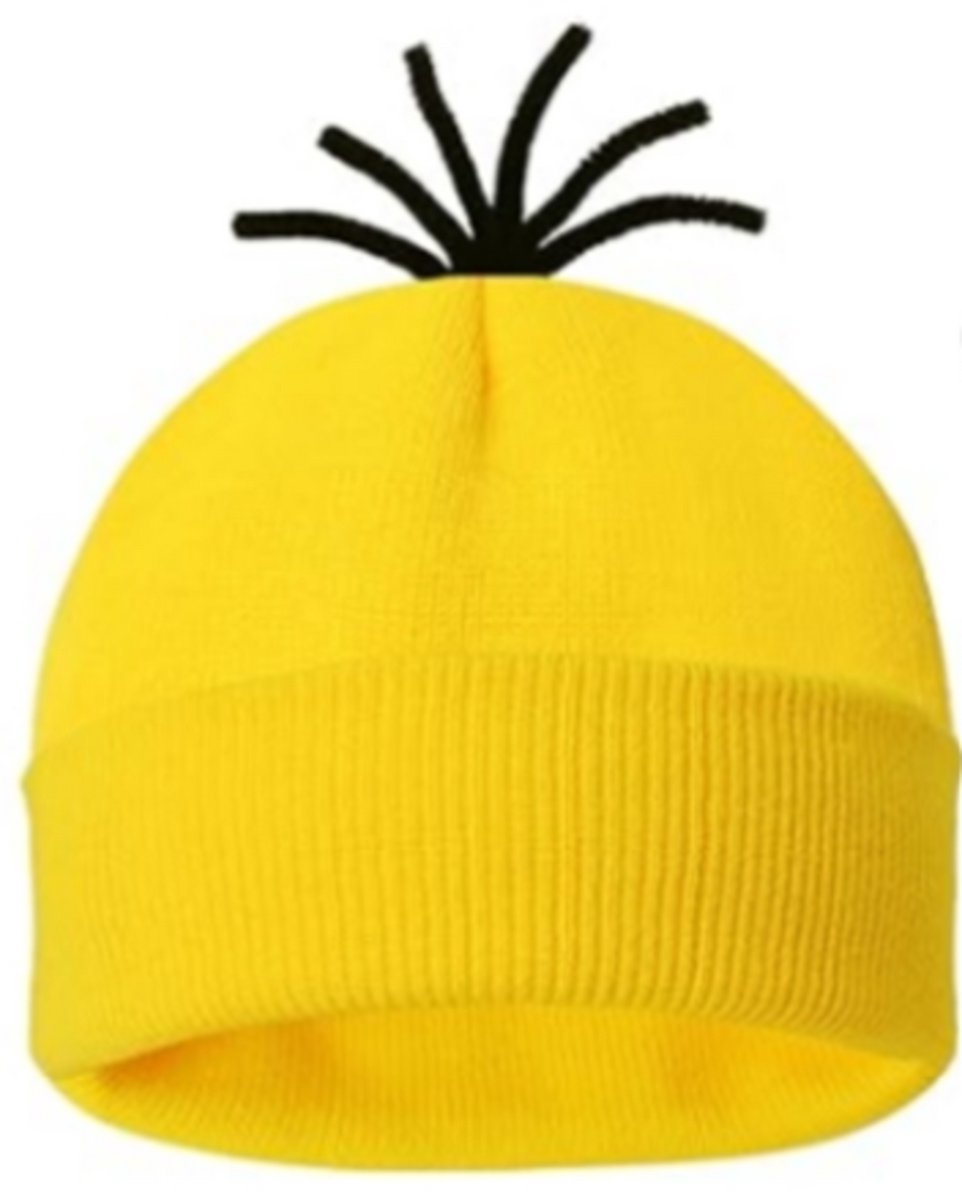 Pradeo - Minions Muts - Gele Muts - Geschikt Voor Minions Verkleed Outfit - Verkleden - Kleding - Minions - Carnaval - Feest - Festival - One Size