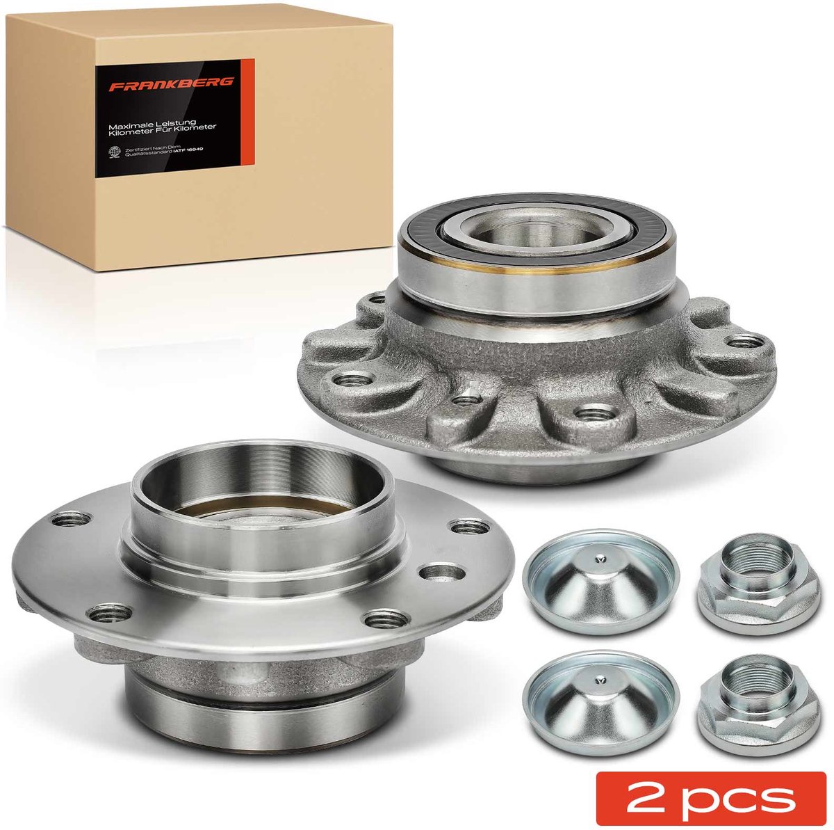 Frankberg 2x wiellager voor voor BMW 7er E38 1994-2001