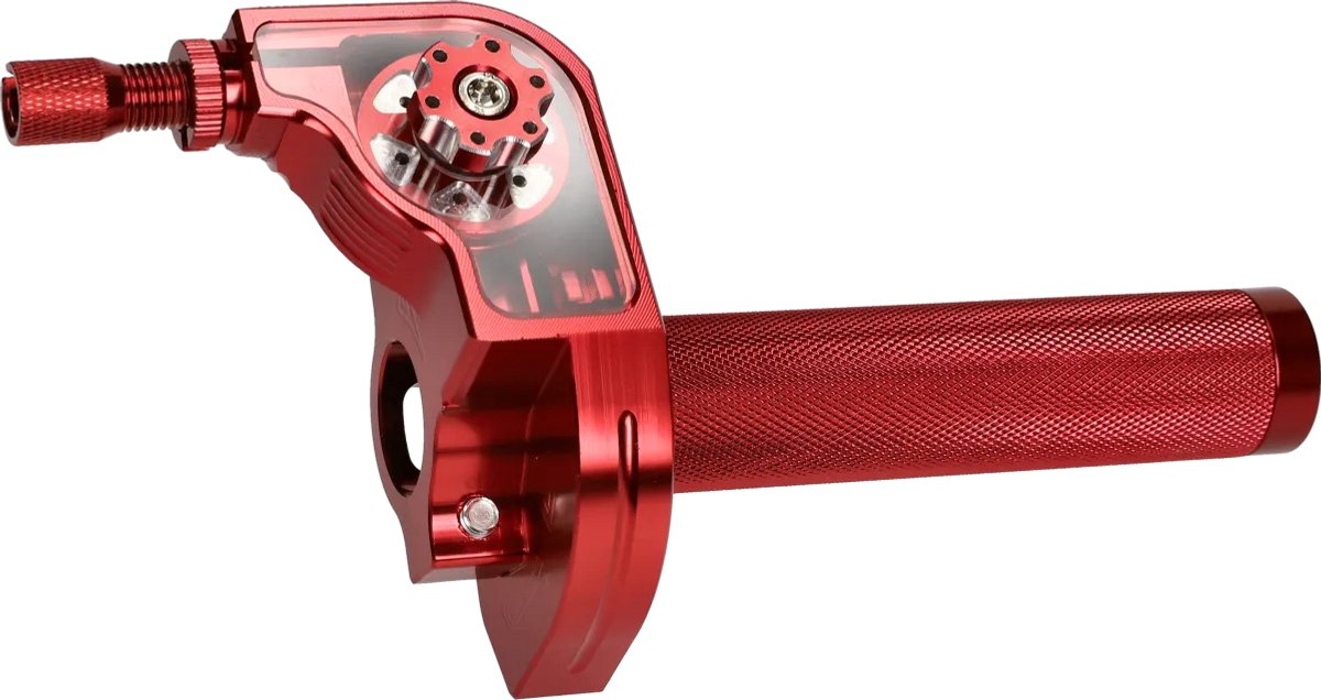 Snelgas Mezoly haaks model CNC rood