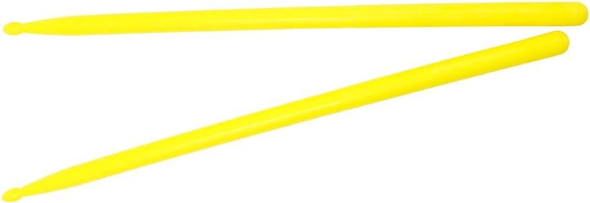 Nylon Drumstokken - Muziek Accessoires - Muziek Oefenen - Druppelvormig Ontwerp - 100 g - Geel