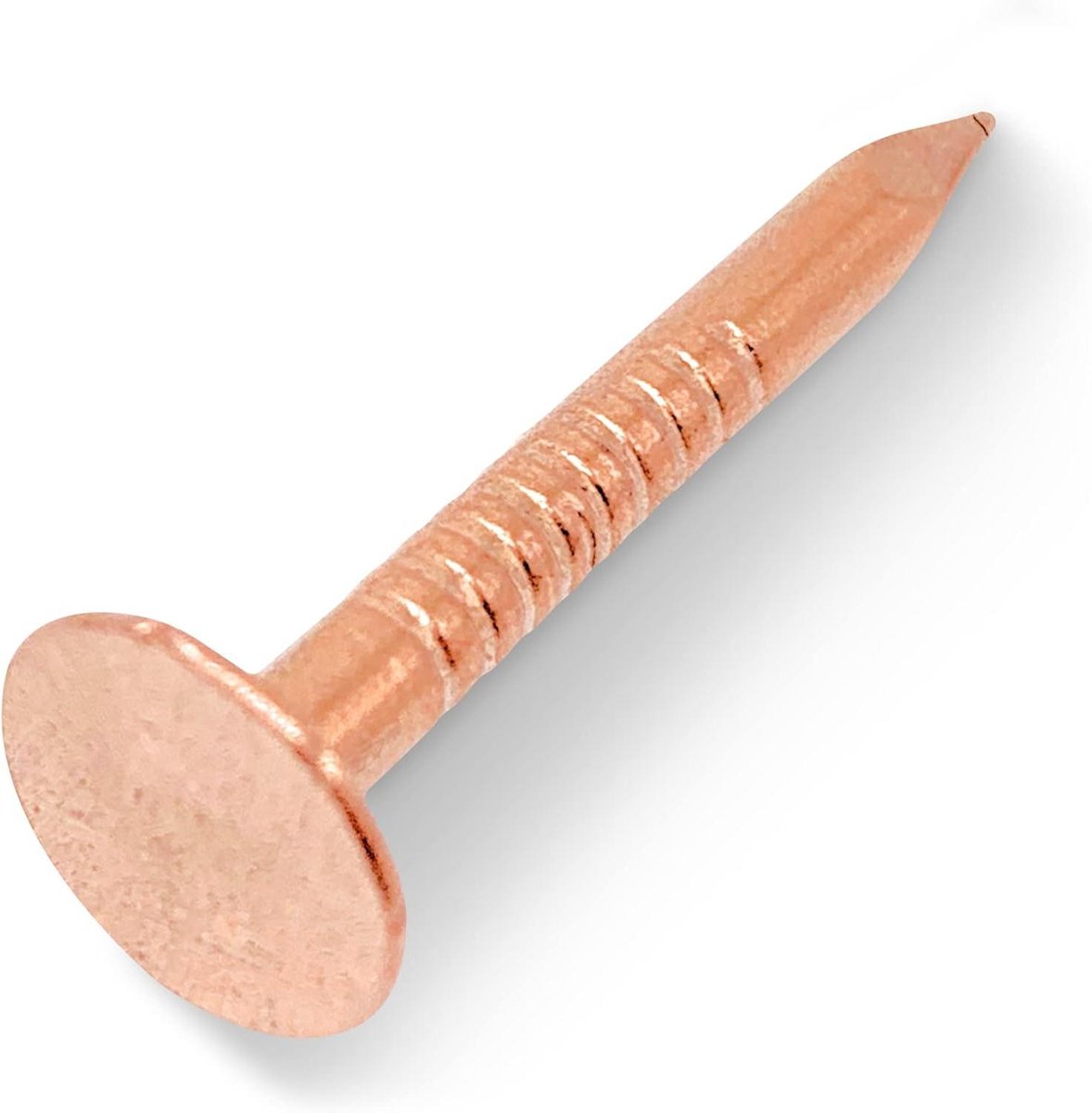 Koperen Dakspijkers - Koperen Nagels - Dakbedekking Bevestigen - Massief Koper - 25 cm - Koper