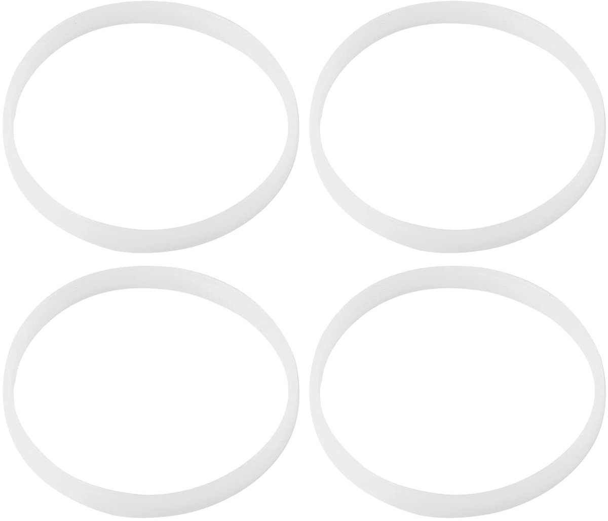 Vervangingsrubberring 10cm Wit voor Slowjuicer en Mixer, Duurzaam en Eenvoudig te Installeren, Hoge Kwaliteit Seals
