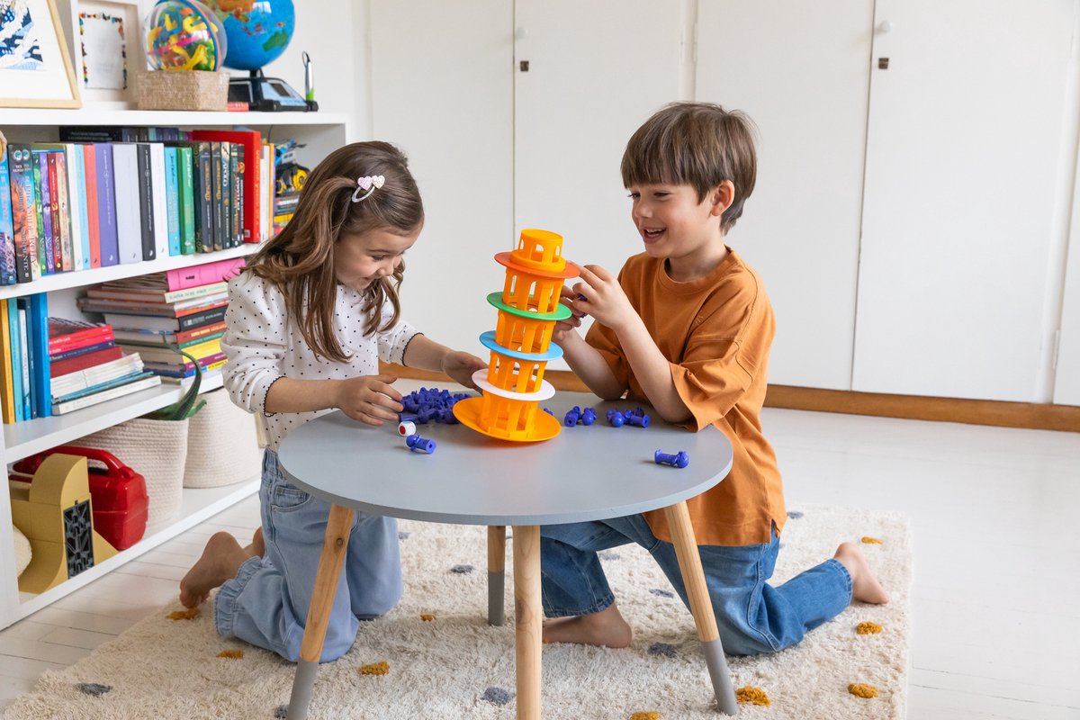 Toren van Pisa - Actiespel - Vanaf 4 jaar - 2 tot 4 spelers - Bordspel voor kinderen - Familiespel — afbeelding 4