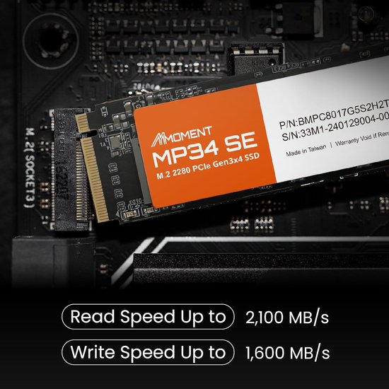 Interne SSD - Solid State Drive NVMe SSD - Snellere PC Prestaties - PCIe Gen3 x4 Interface - 512 GB van Merkloos — afbeelding 5