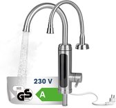 LCD elektrische waterkraan, directe verwarming, doorstroomboiler