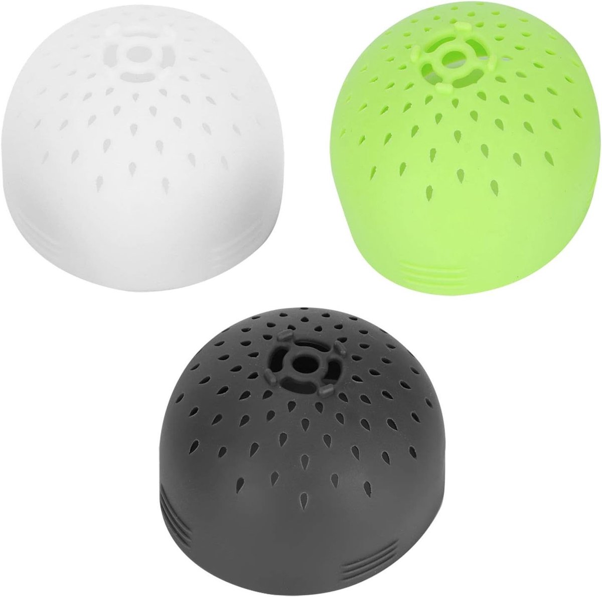 Multifunctionele Mini Zeef Set van Silicoon, 3 Delige Keuken Accessoires voor Bessen en Groenten, Ideaal voor Afspoelen en Filteren