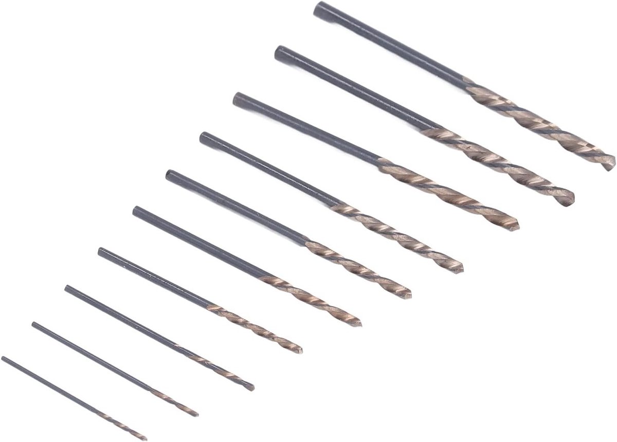 Mini Twist Boor Set voor Houtbewerking - HSS Borenset 0.8-3mm voor Precisie en Carven