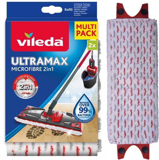Vileda UltraMax Power 2en1 - Recharge - DuoPack