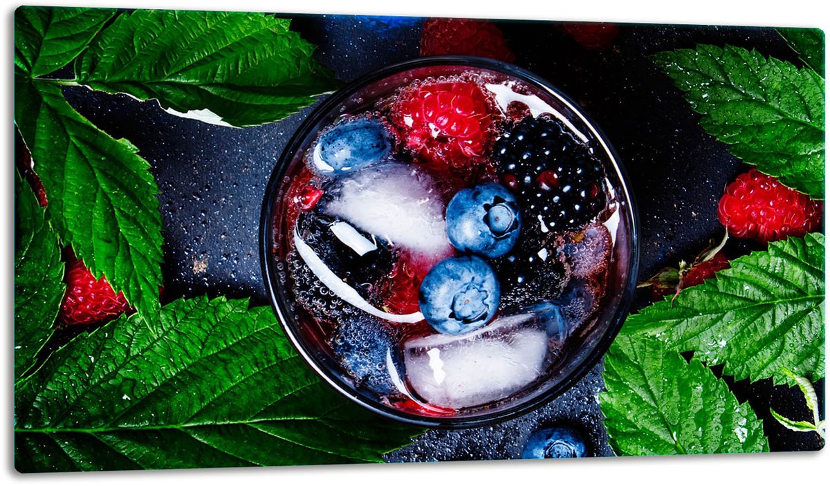 TMK ArtDeko - Snijplank - Glas - 52x30 cm - Inductiekookplaat