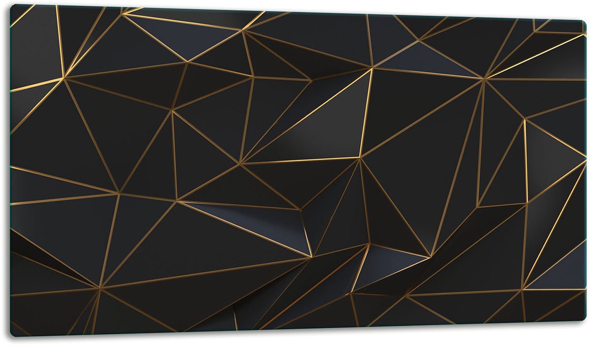 TMK ArtDeko - Snijplank - 52x30 - Zwart - Glas