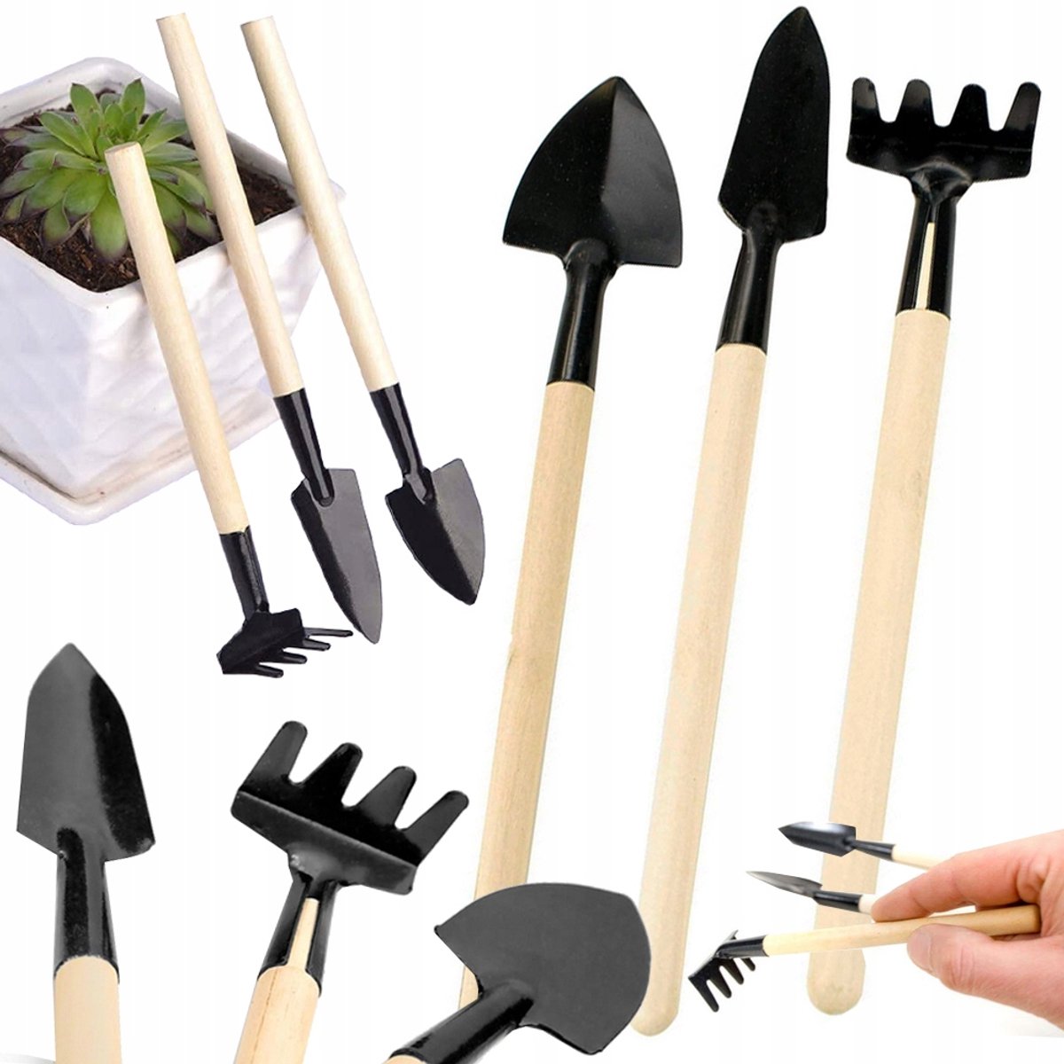 Hangzhou A Link Star Technologie - Tuingereedschapset - Mini Gereedschappen - Voor Plantenbakken - Voor Zaaien