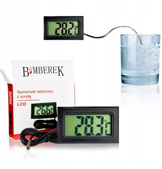 Bimberek - Elektronische Digitale Thermometer - Precieze LCD - Sonda - Voor Alcoholen van Bimberek — afbeelding 5