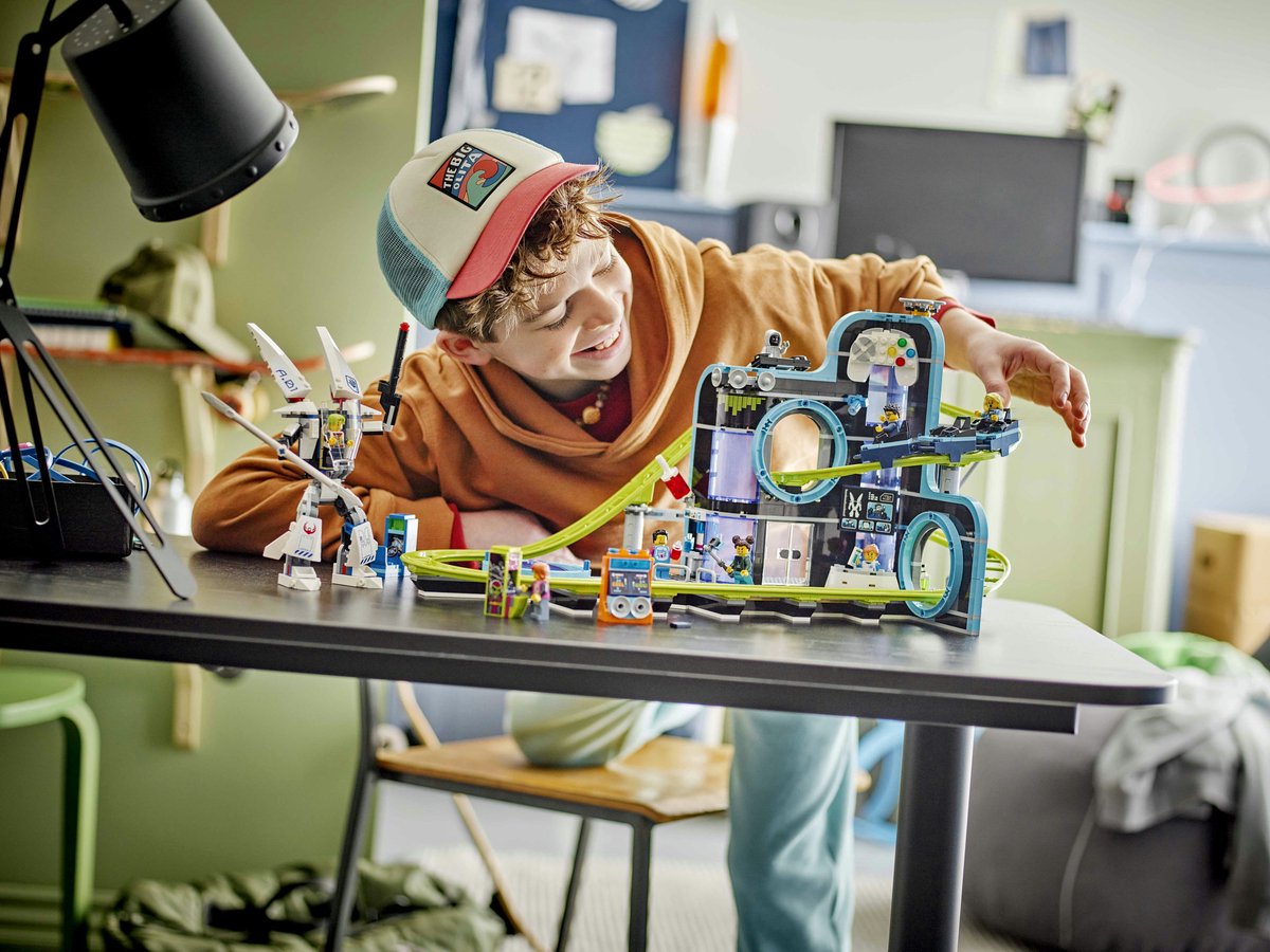 LEGO City Achtbaan in Robotwereld speelgoed - 60421 — afbeelding 16