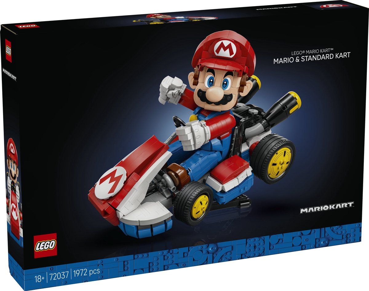 LEGO Mario Kart™ - Mario en standaardkart - LEGO - Mario - 72037 — afbeelding 12