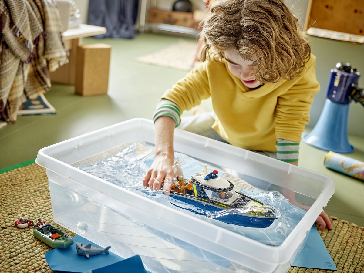 LEGO® City Achtervolging met Politieboot, Drijft Echt - 60456 — afbeelding 4