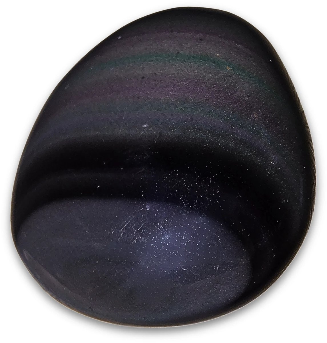 Ruben Robijn Zaksteen Obsidiaan regenboog n.n.b