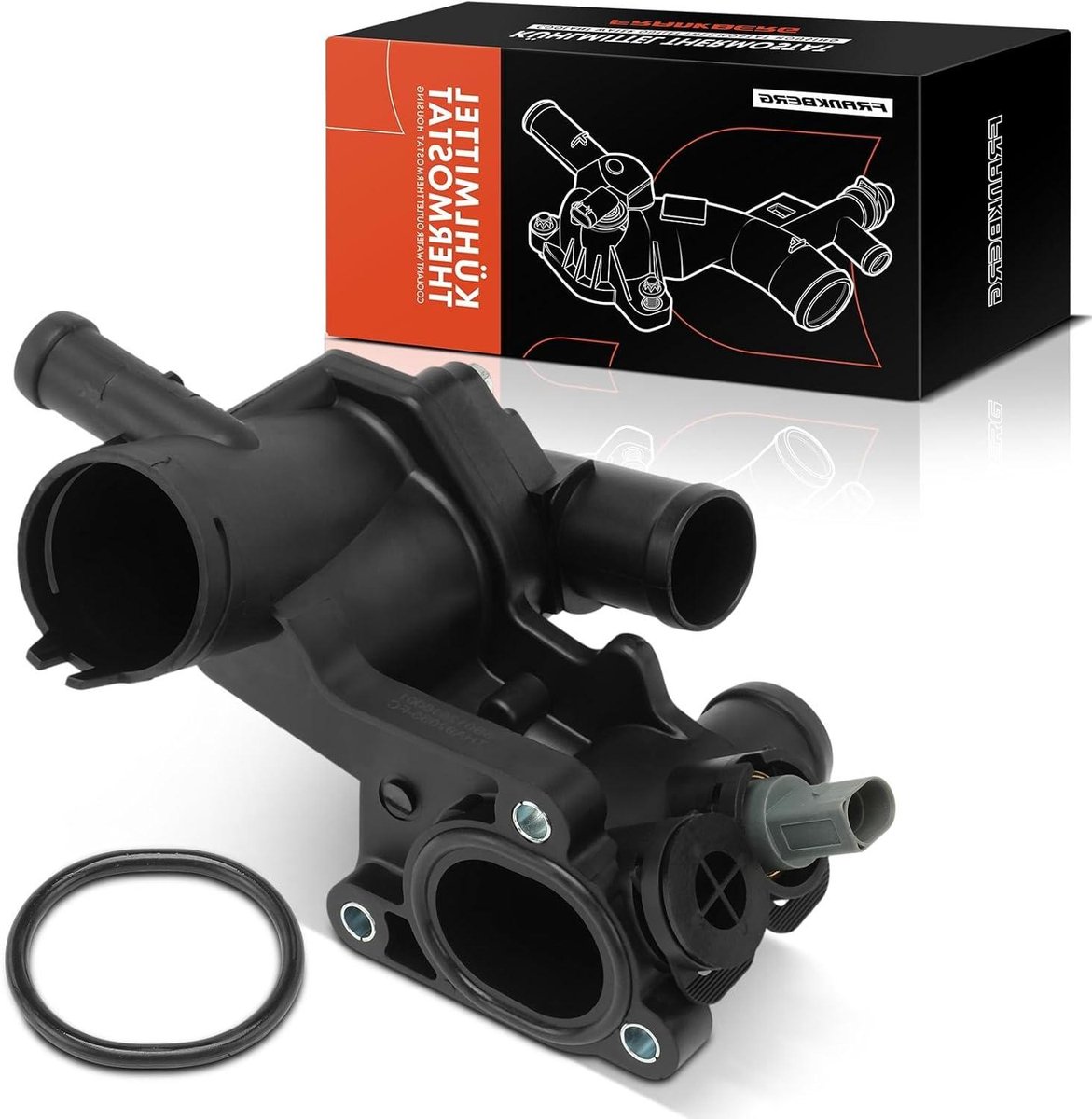 Thermostaat Motoronderdeel - Koelwaterregelaar Motor - Motorkoeling Optimaliseren - Directe Vervanging - 26 x 15 x 14 cm - Niet gespecificeerd