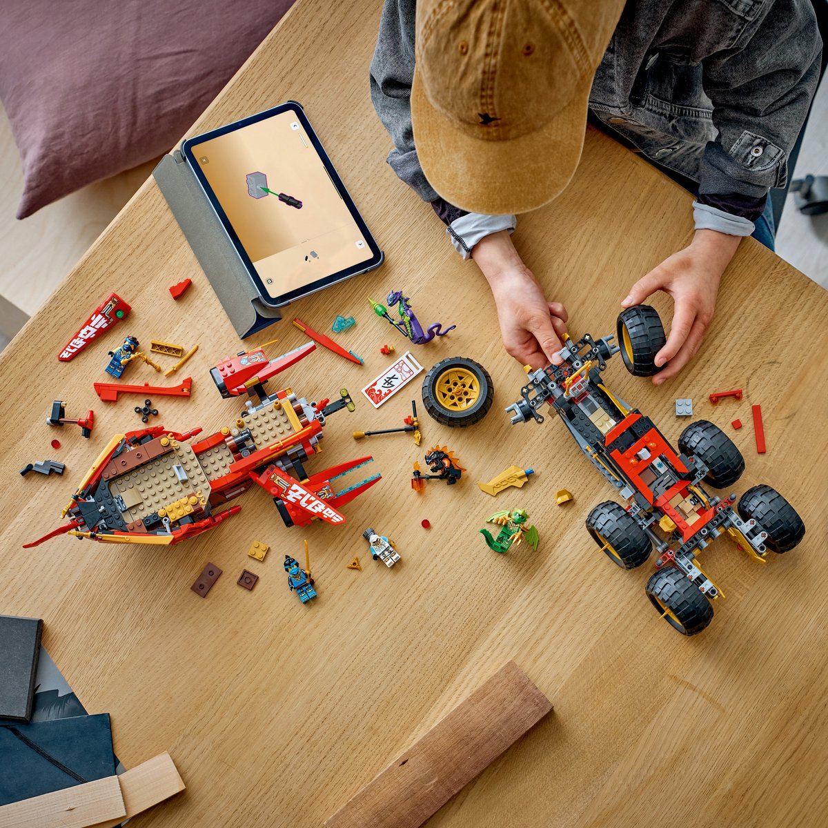 LEGO NINJAGO Land-Bounty Bouwpakket met Truck Speelgoed voor Kinderen 71869 – foto 3