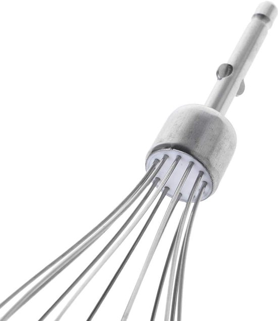 Stainless Steel Baking Whisk Attachments Corrosion Resistant Design Universal Food Processors Fit Easy Maintenance Stainless Steel Whisk for Mixer van Merkloos — afbeelding 5