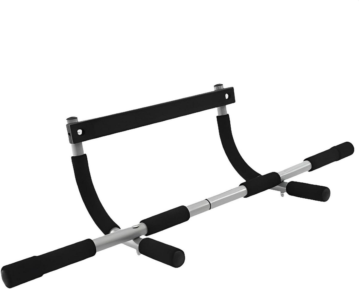 Pull-up Bar Deur - Chin-up Bar - Kracht Training - Robuust Staal - Tot 32 Inch - Zwart