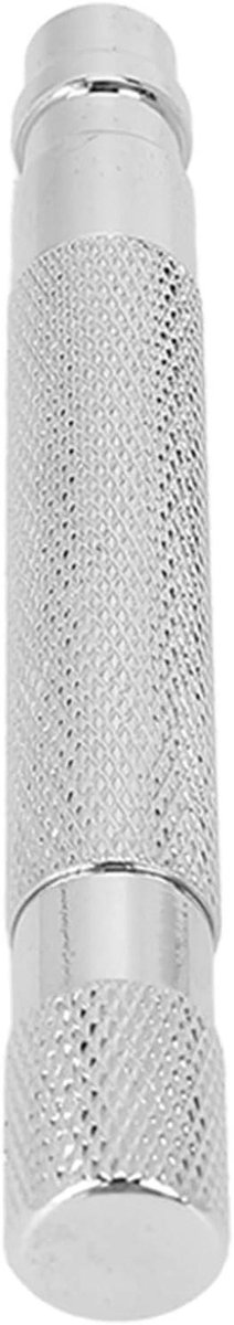 Scheerapparaat Handvat - Ouderwets Scheermes - Persoonlijke Verzorging - Antislip Ontwerp - 112 cm - Zilver