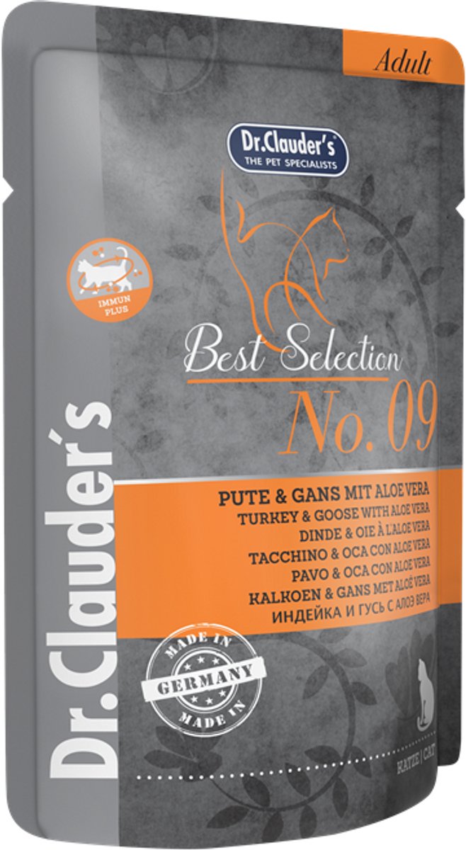 Dr Clauder's Cat Best Selection Adult Nr 9 16x85g - 16x85g