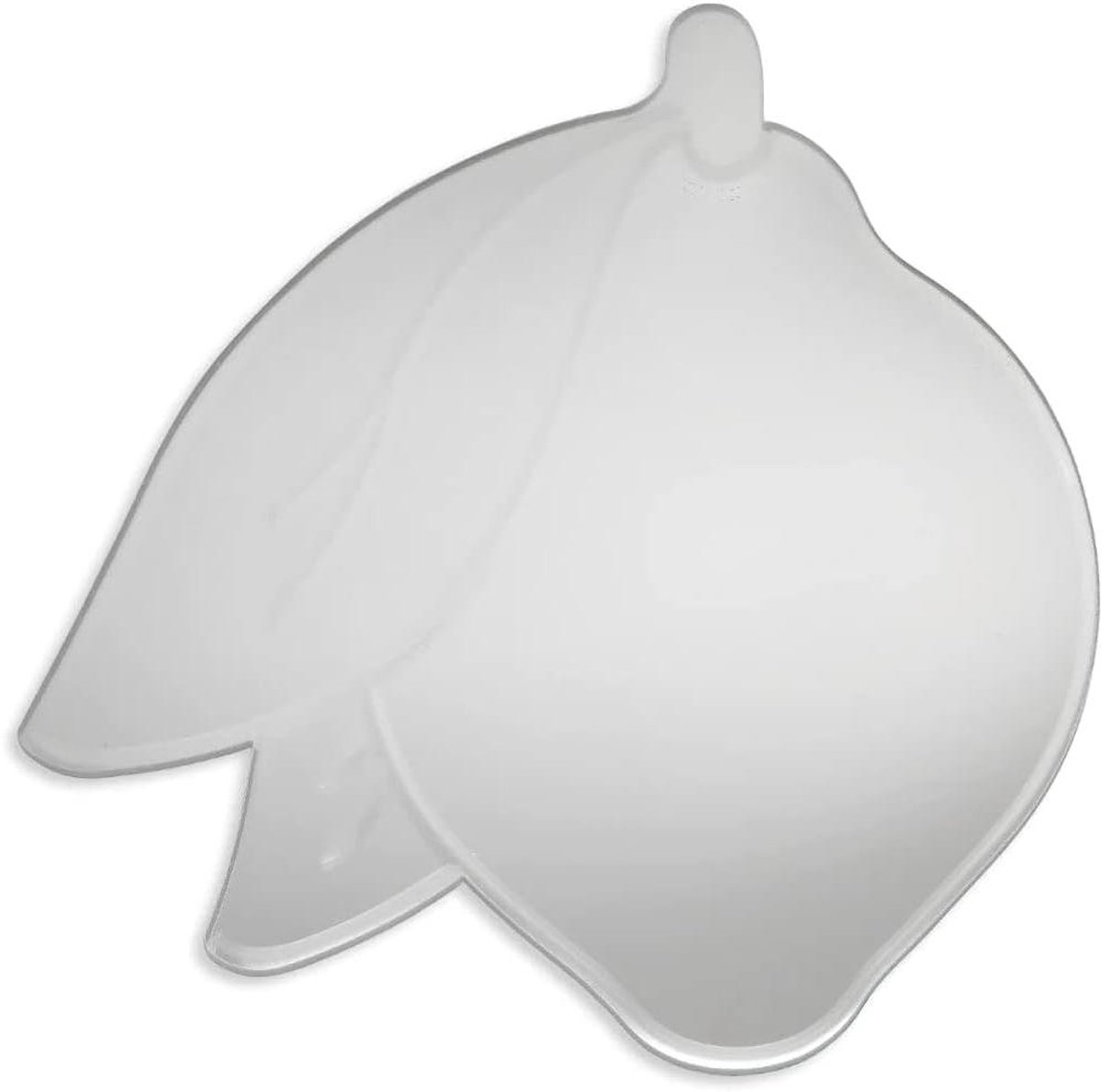 Baby Spiegel - Wandspiegel Kinderkamer - Babykamer Decoratie - Met Metalen Bevestiging - 30 x 27 cm - Geel