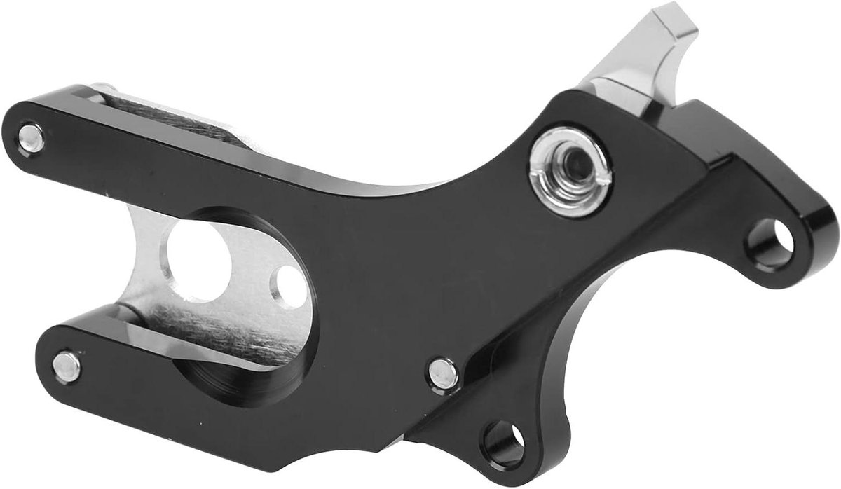 Fiets Schijfrem Adapter - Conversie Accessoire - Fiets Upgrade - Aluminium Constructie - 12 x 64 x 24 cm - Zilver