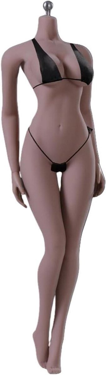 Actiefiguur Lichaam - Figuur Model Poppenlichaam - Personages Creëren - Naadloos Ontwerp - 27 cm - Zongebruinde Huid