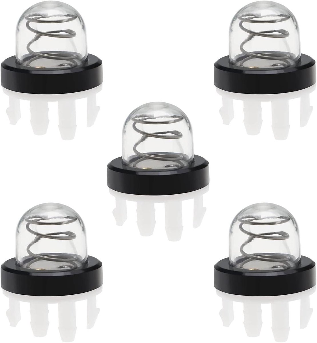 Primer Lampen - Brandstofpomp Gloeilampen - Motoronderhoud Uitvoeren - Duurzaam Kunststof Materiaal - 5 stuks - Transparant