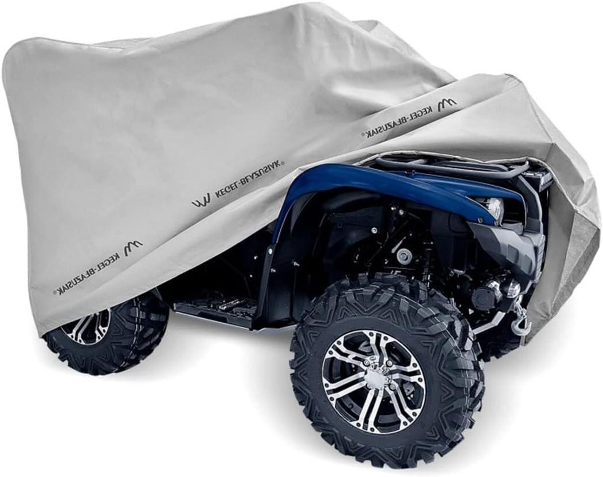 Quad Afdekzeil - Quad Garage - Voertuig Beschermen - Waterdicht Extra Sterk - 180-215 cm - Grijs