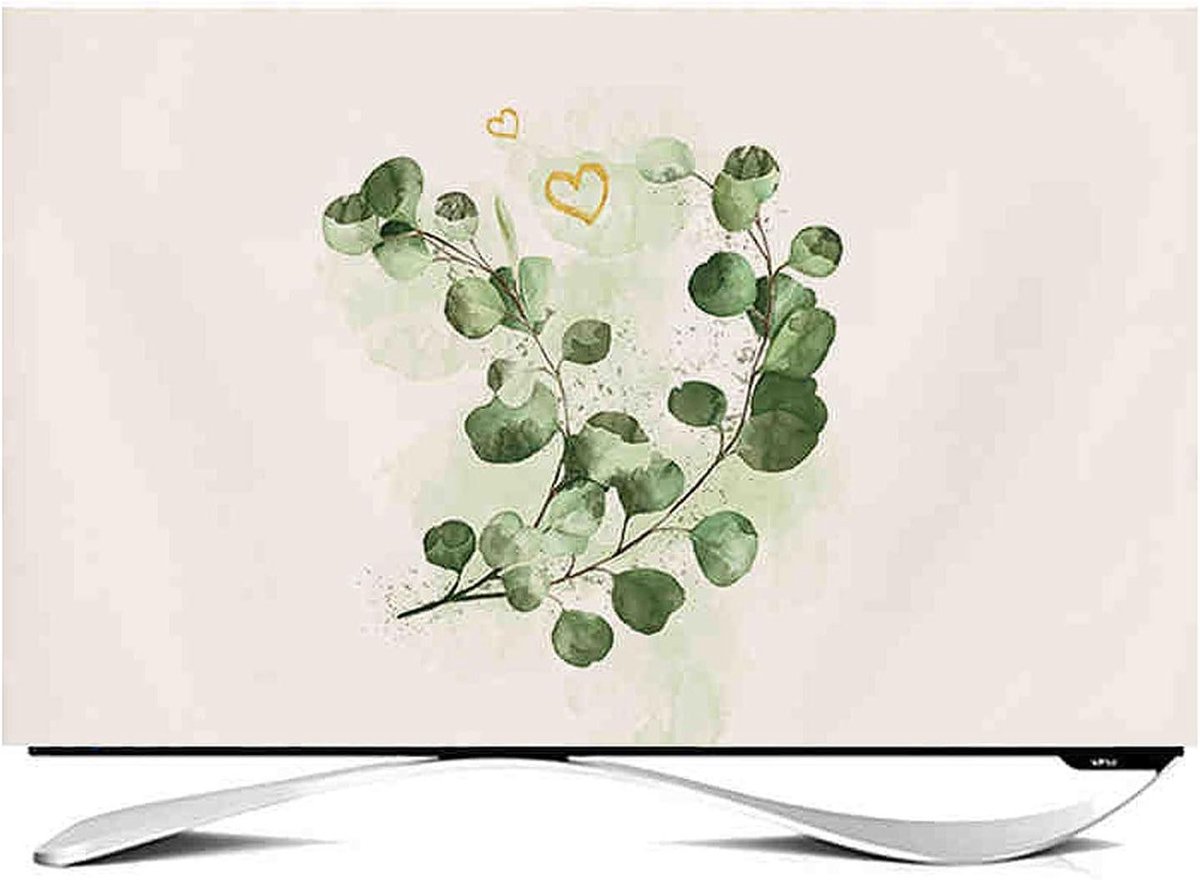 TV Hoes - Schermbeschermer - Stofvrij Houden - Zachte Flanellen Stof - 24-65 inch - Grijs