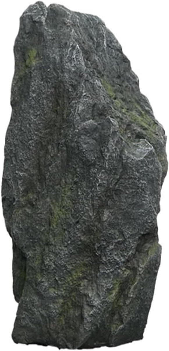 Nep Rots Afdekking - Kunst Rots Decoratieve Rots - Tuin Verfraaien - Realistische Textuur - 39x27x77cm - Grijs