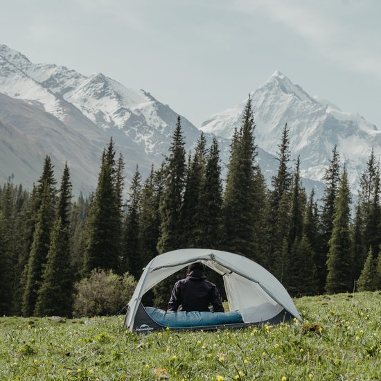 Star River™ UL 2-Persoons Ultralichte Backpacktent - 3-Seizoenen - Inclusief Footprint - Waterproof - Lichtgewicht Trekking Tent van Merkloos — afbeelding 5