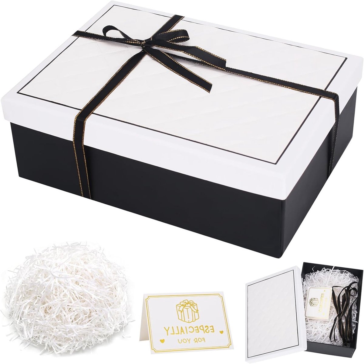 Allecto plus - Luxe geschenkdoos voor Valentijnsdag, verjaardagen, bruiloften - 25 x 18 x 8,5 cm