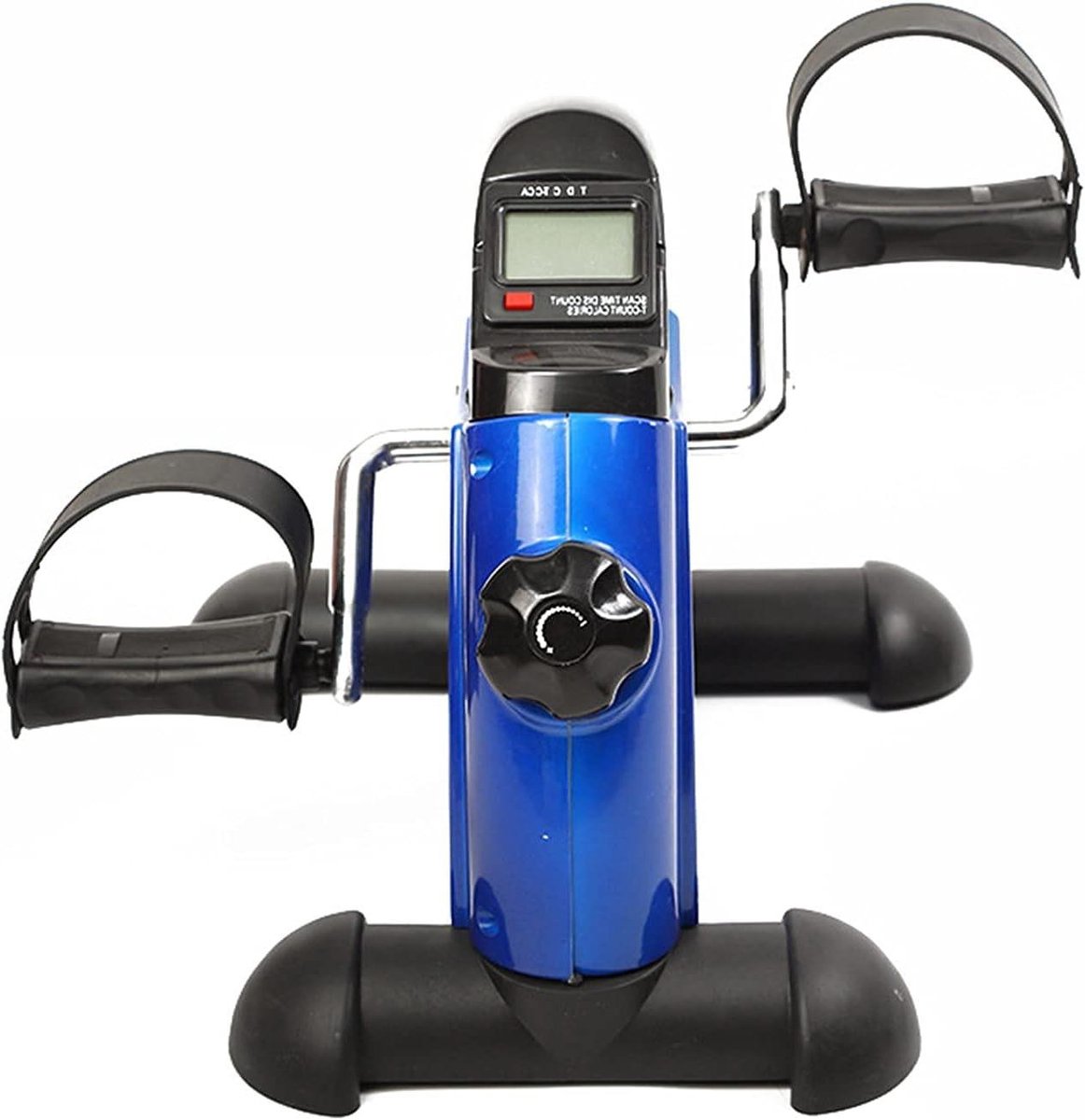 Pedaaltrainer - Mini Hometrainer - Revalidatie Training - Verstelbare Weerstand - 41x35x32 cm - Blauw