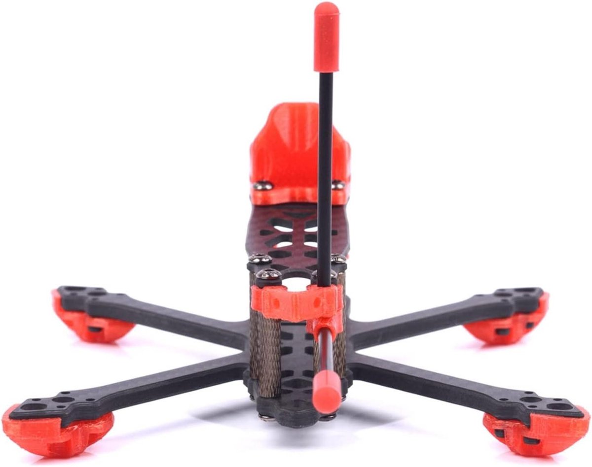 Drone Frame Kit - RC Onderstel - Drone Bouwen - 3K Koolstofvezel - 145mm Wielbasis - Zwart