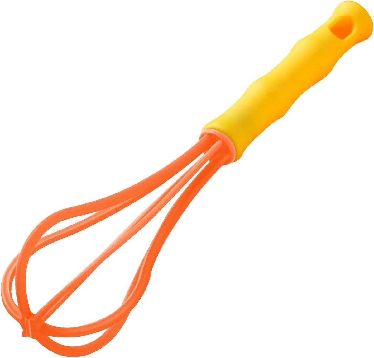 Handgarde Keuken - Eierklopper Mixer - Beslag Mengen - Ergonomische Handgreep - 27.8 cm - Oranje