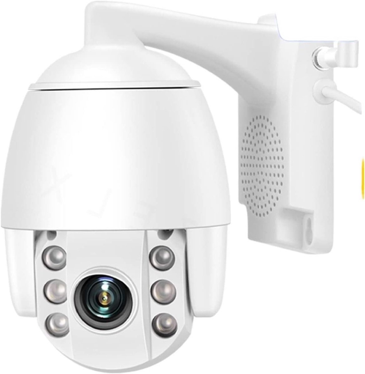 Beveiligingscamera Buiten - PTZ Camera - Huis Bewaken - 5x Optische Zoom - IP66 Waterdicht - Zwart