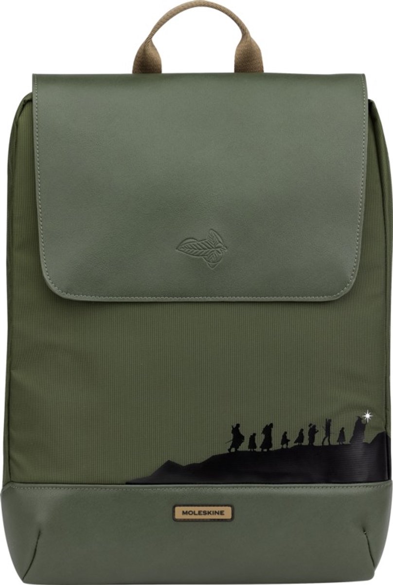 Moleskine Der Herr der Ringe Metro Backpack Slim, Moosgrün