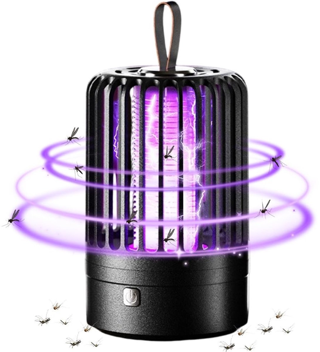 Effectieve Elektrische Insectenbestrijding: UV Mosquito Lamp, Vliegenval en Anti-Muggen Lamp voor Binnen en Buiten, Ideaal voor Slaapkamer en Tuin