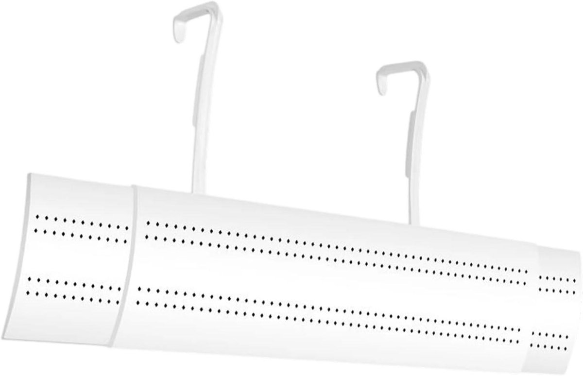Vent Deflector - Windscherm Airco - Comfort Verhogend - Verstelbare Luchtstroom - 3 stuks - Wit