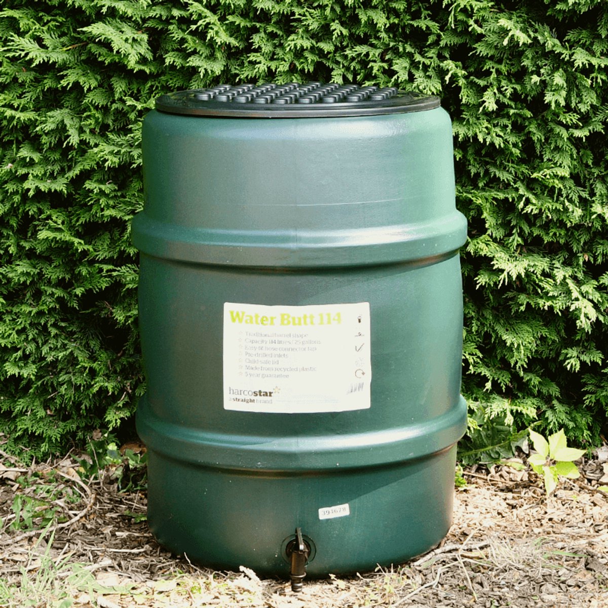 Harcostar Récupérateur d’eau de pluie - 168 l - Vert