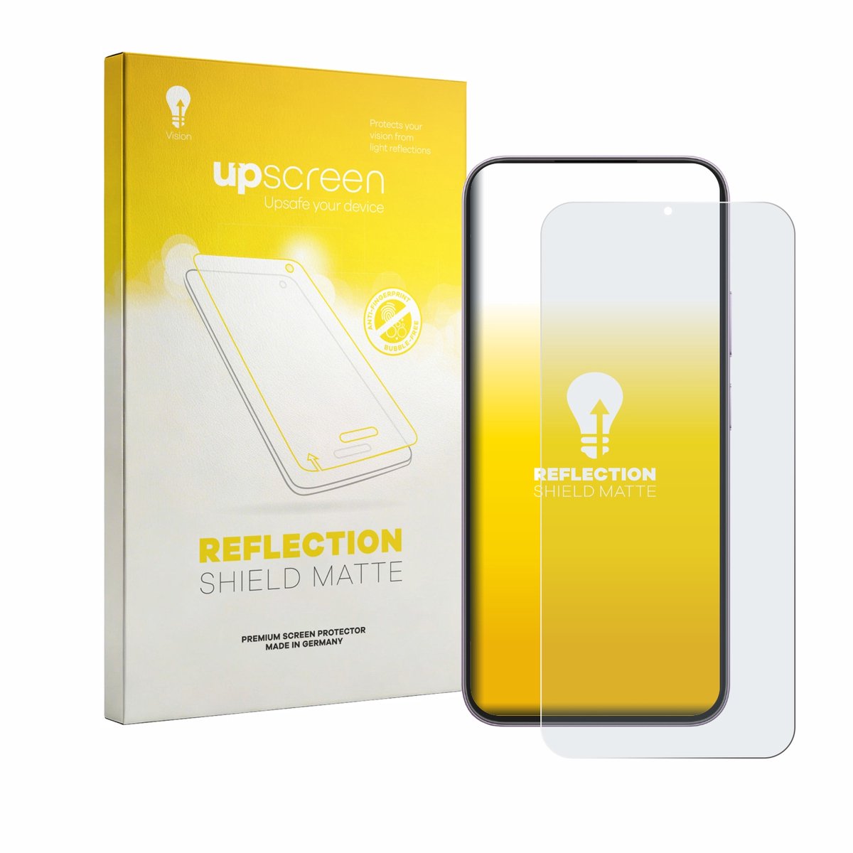 upscreen - Screenprotector voor realme C100i - Folie Beschermfolie anti glare matte